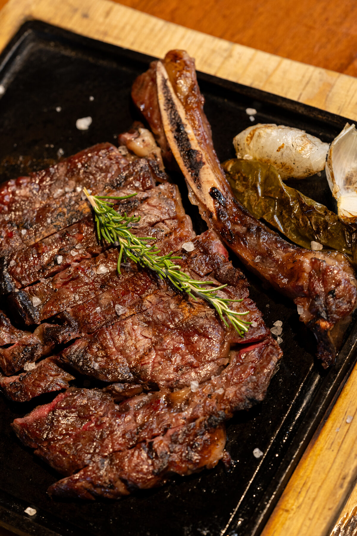 Corte premium en parrilla